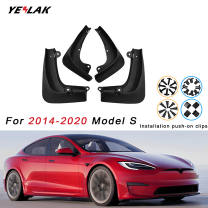 Mud Flaps Set For Tesla Model S