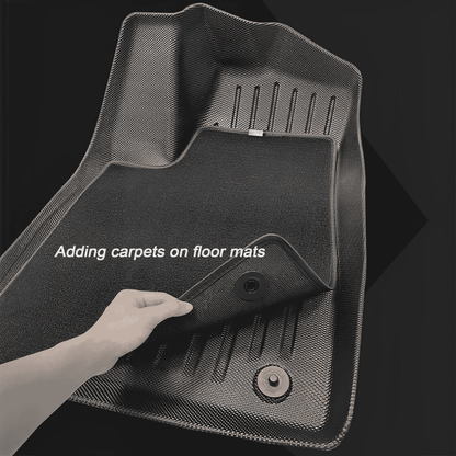 2021-2023 All Weather Floor Mats For Model X ( 7 Seater)