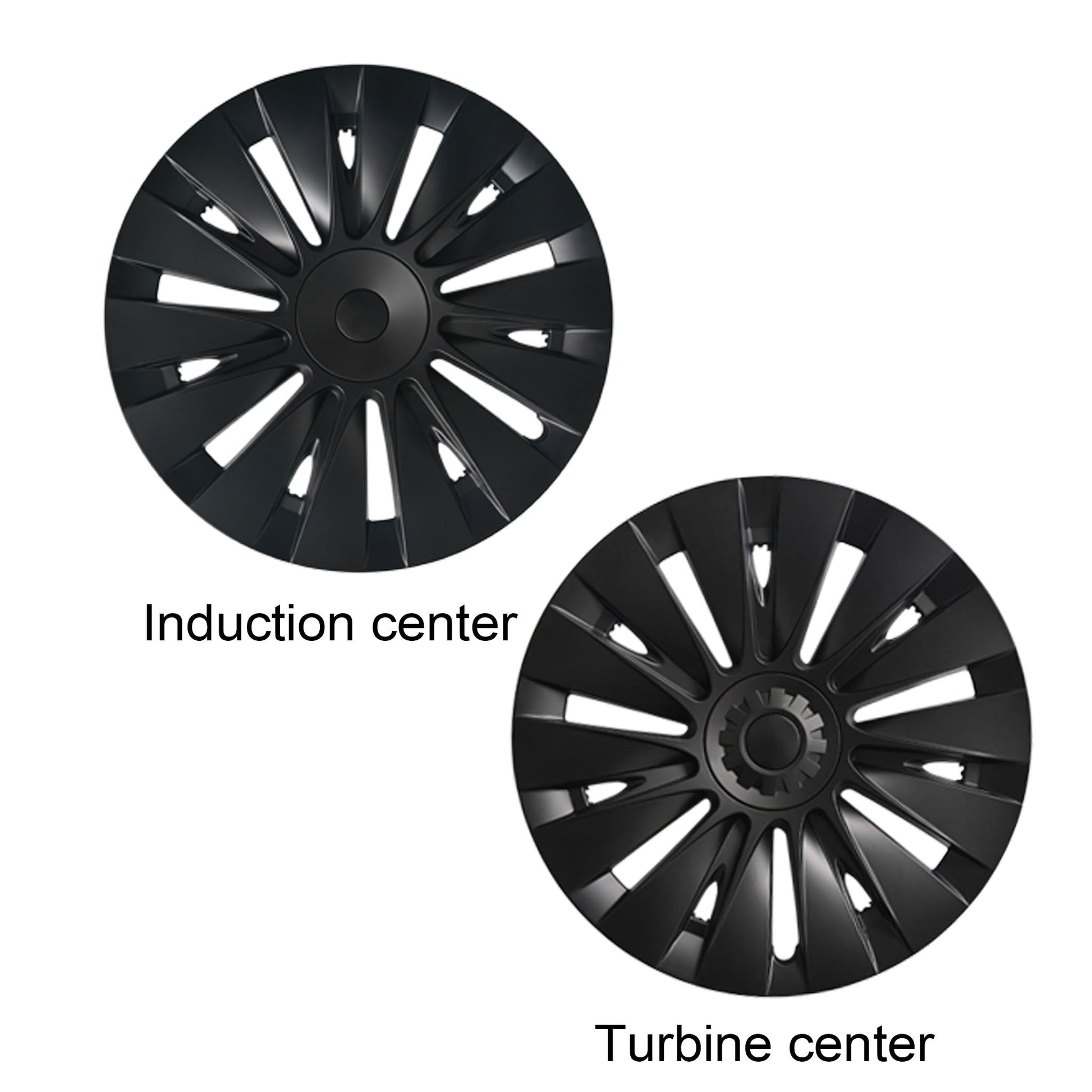 Induction Style Hubcaps For Tesla Model Y 19 '' Gemini Wheels-Yeslak