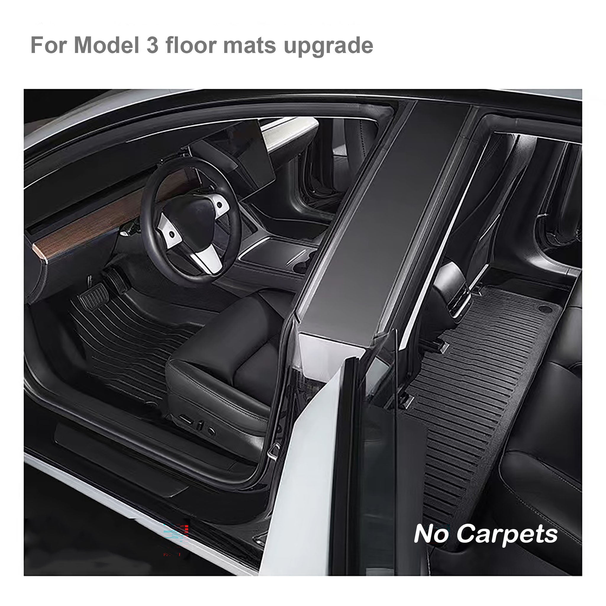 Floor Mats for Tesla Model 3
