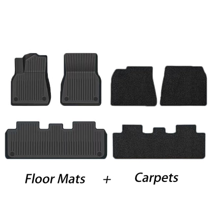 All Weather Floor Mats for Tesla Model 3