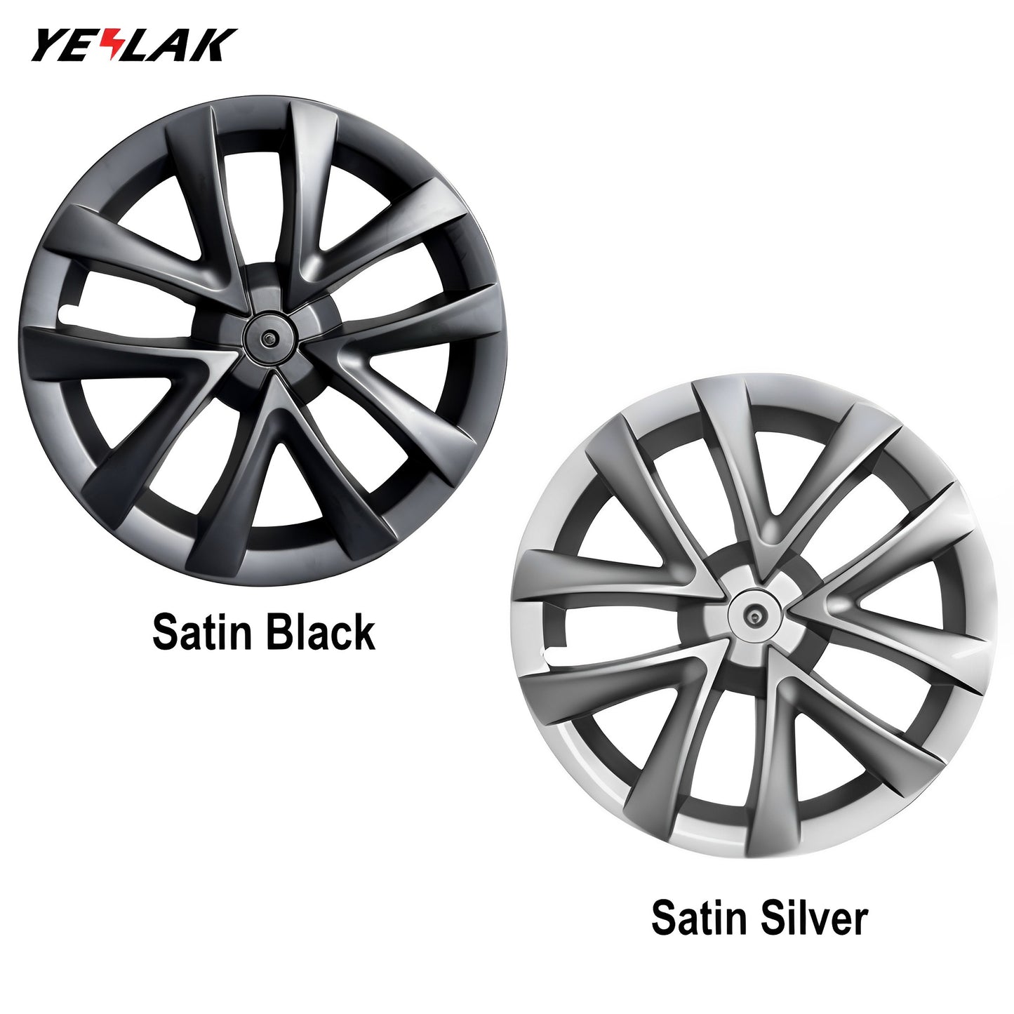 Arachnid-style Wheel Cover For Tesla Model 3 18'' Aero wheels