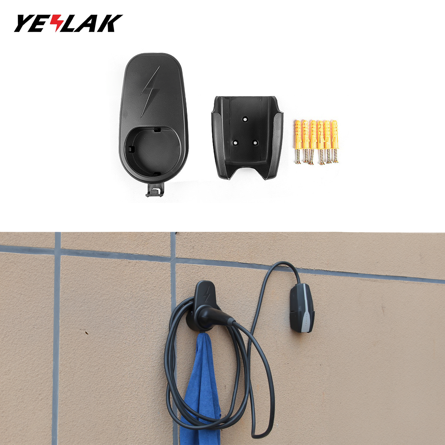 Charging Cable Holder For Tesla Model 3 / Y / S / X