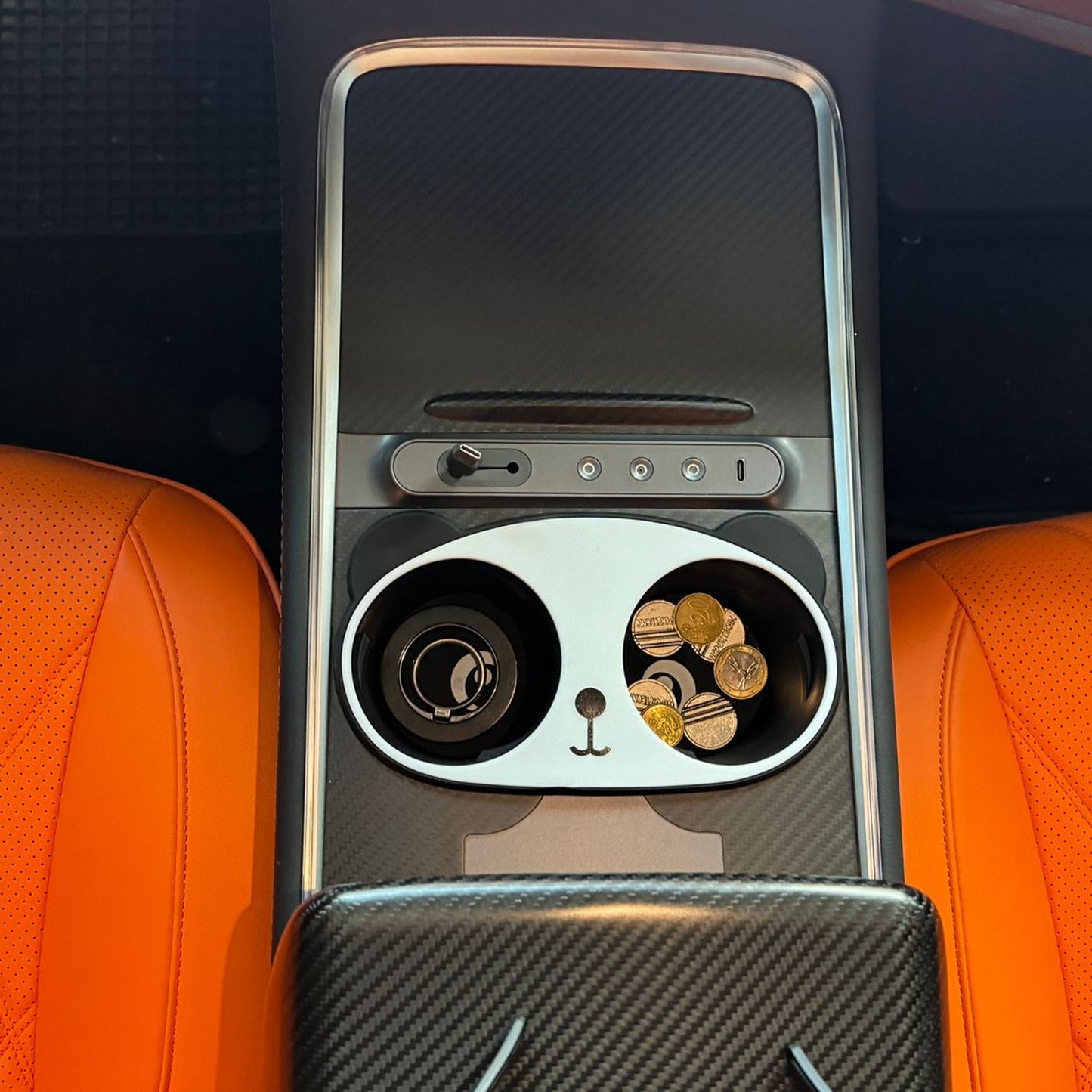 Tesla Cup Holder Insert for Model Y & 3