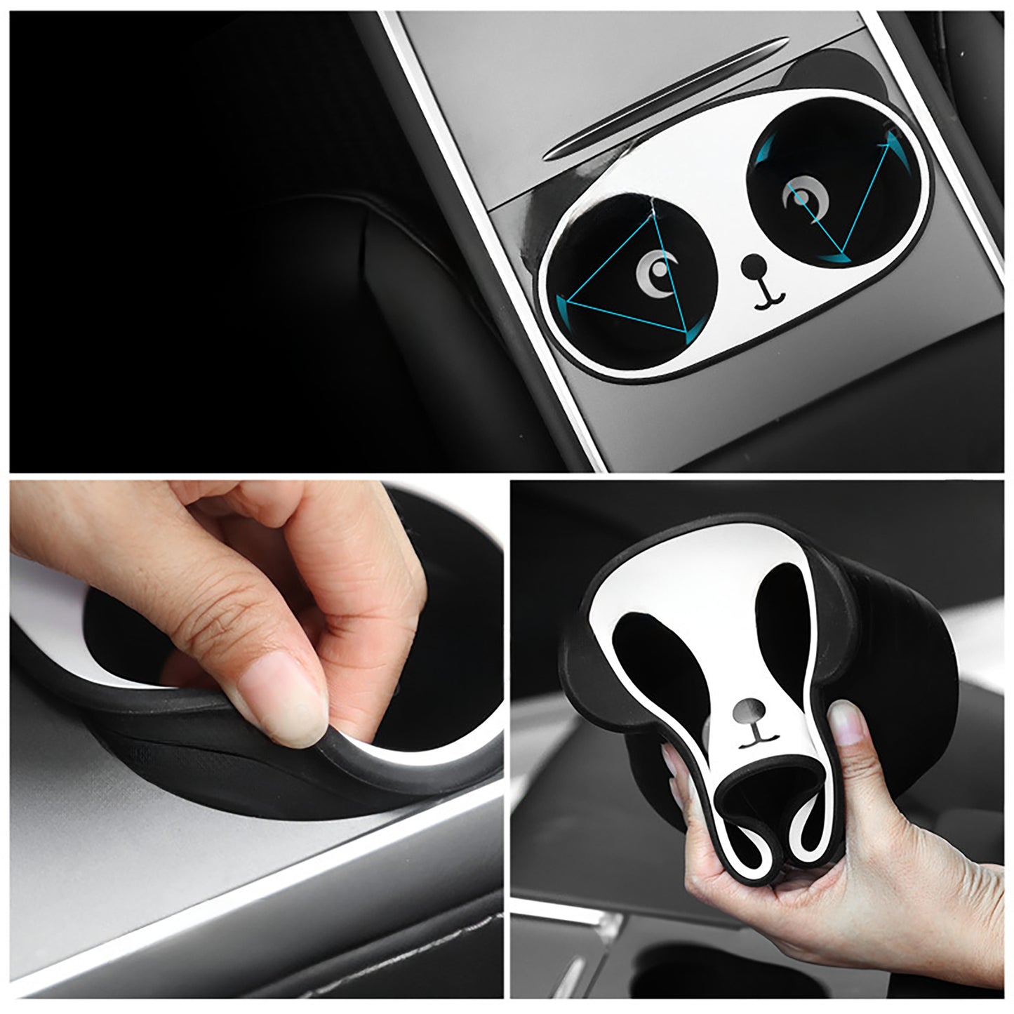 Tesla Cup Holder Insert for Model Y & 3
