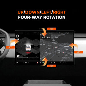 Tesla Cybertruck Screen Swivel Mount – Adjustable , Safer Driving & Comfortable Viewing
