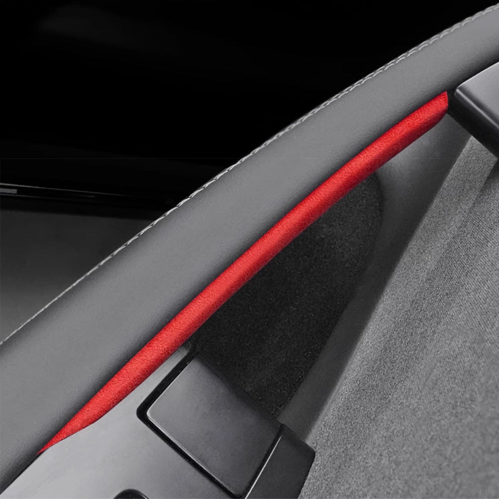 Tesla Model 3 2024 & Model Y 2025 Juniper Alcantara Door Handle Wrap ...