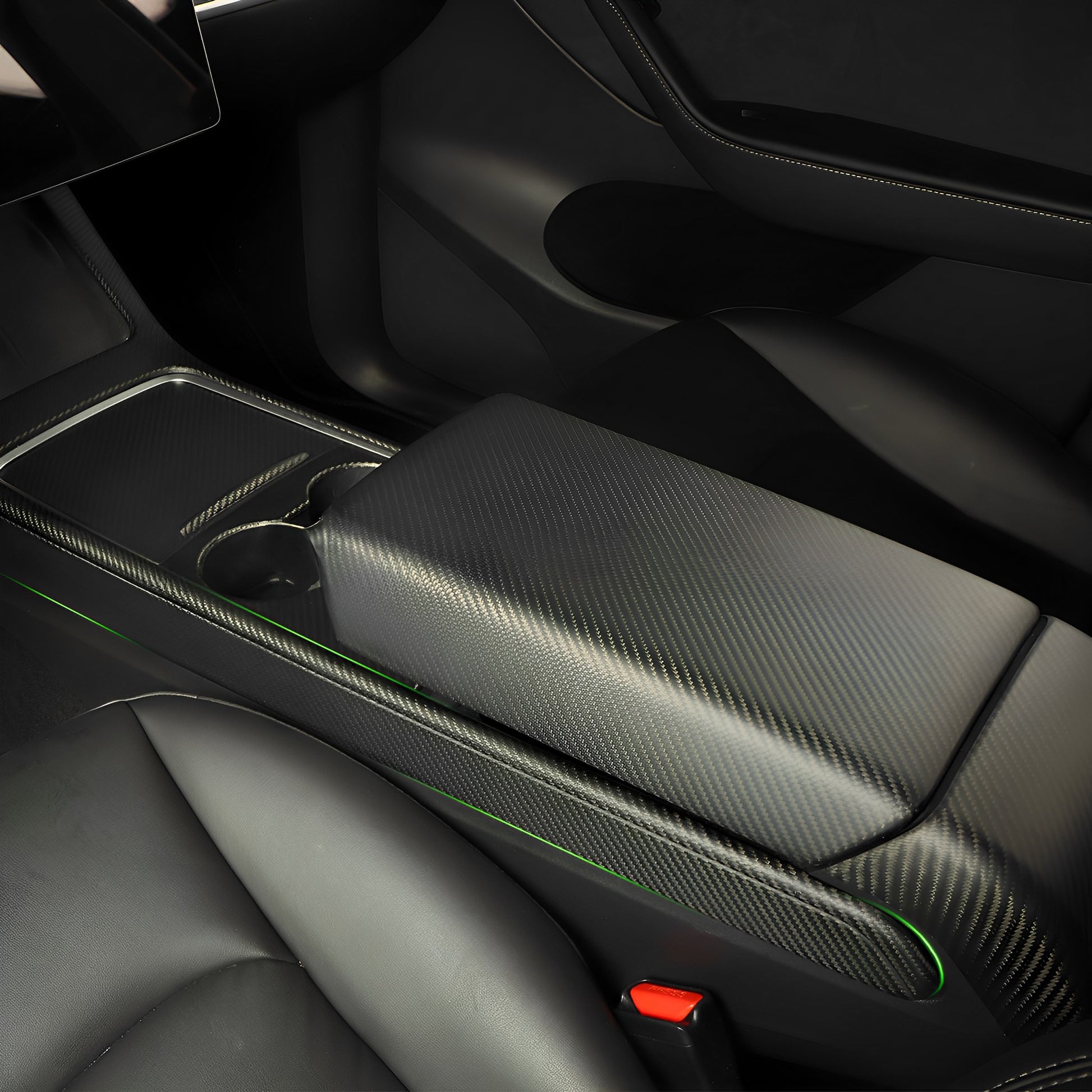 Heenvn Model3 Auto Center Konsole Wrap Aufkleber Für Tesla Modell