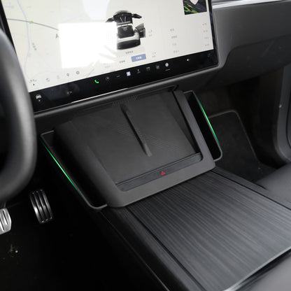 Center Console Storage Trays Cup Holder For Tesla Model X 2021+