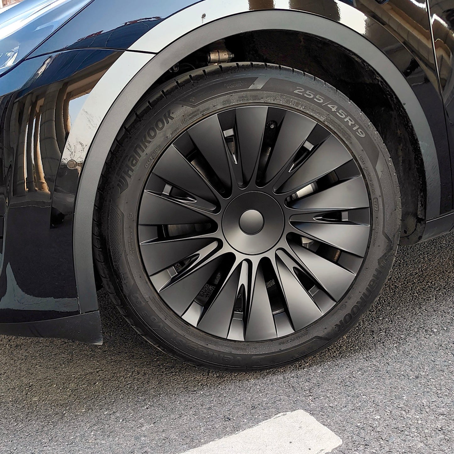Induction Style Hubcaps For Tesla Model Y 19 '' Gemini Wheels-Yeslak