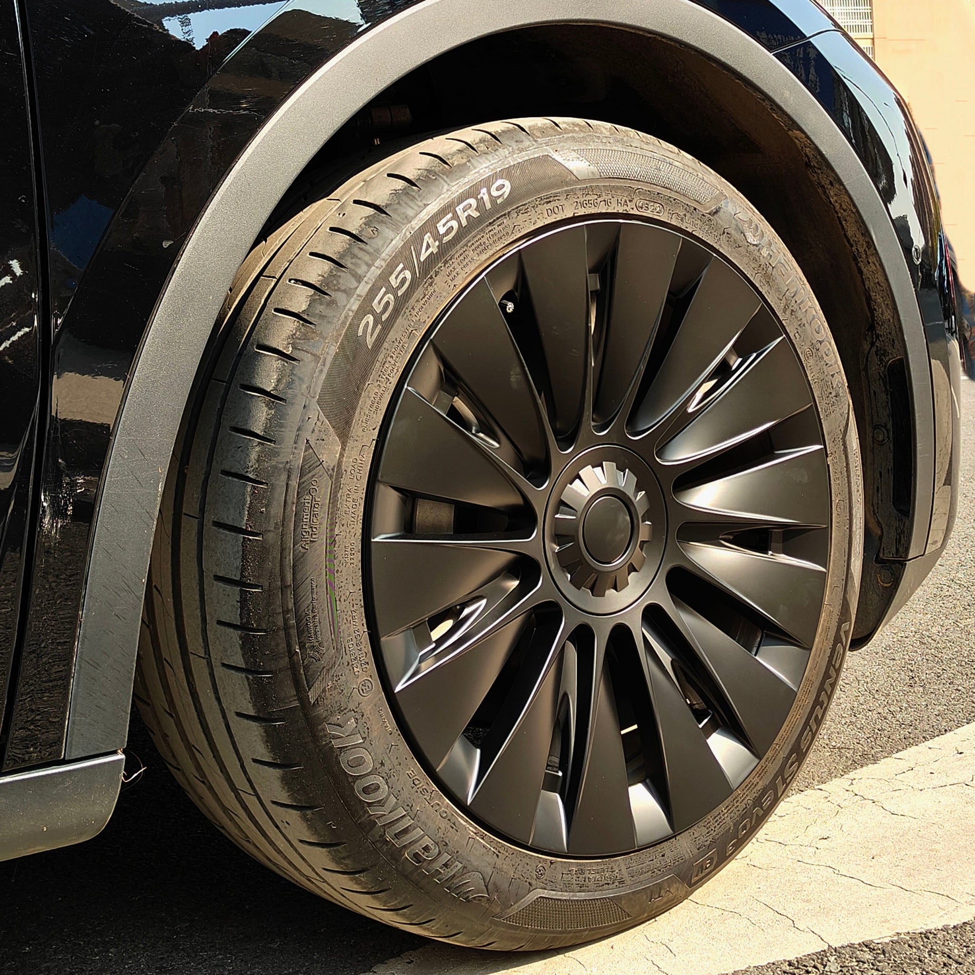 Induction Style Hubcaps For Tesla Model Y 19 '' Gemini Wheels-Yeslak