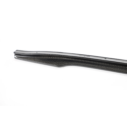 Tesla Model Y Carbon Fiber V-Style Side Skirts
