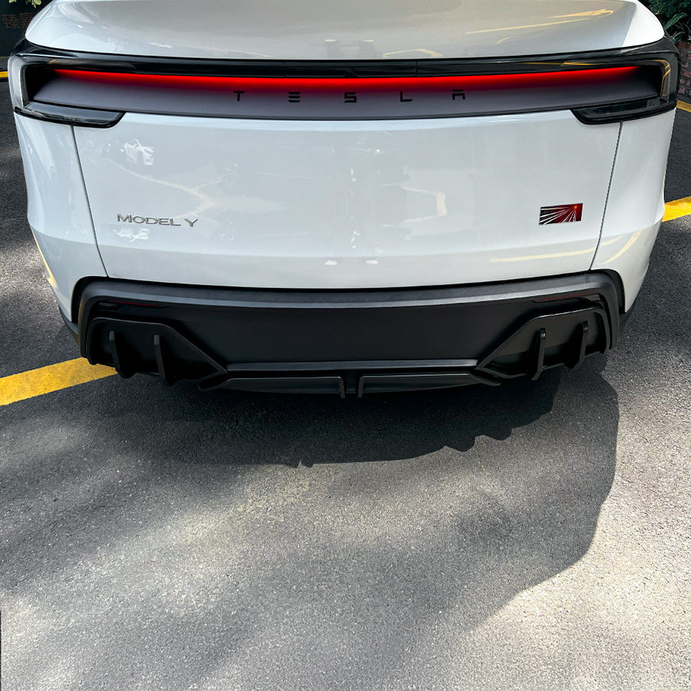 Tesla Model Y Juniper Rear Diffuser Upgrade – 3PCS Aerodynamic Body Ki ...