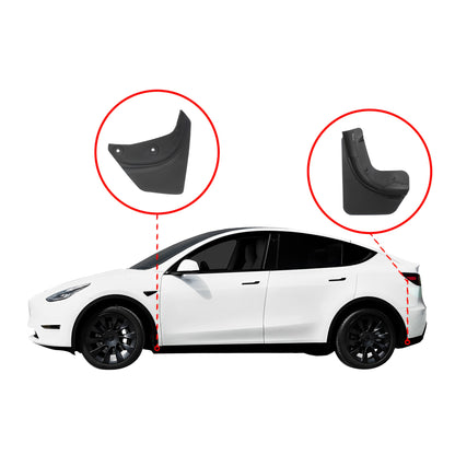 Best Mud Flaps Set For Tesla Model Y / 3