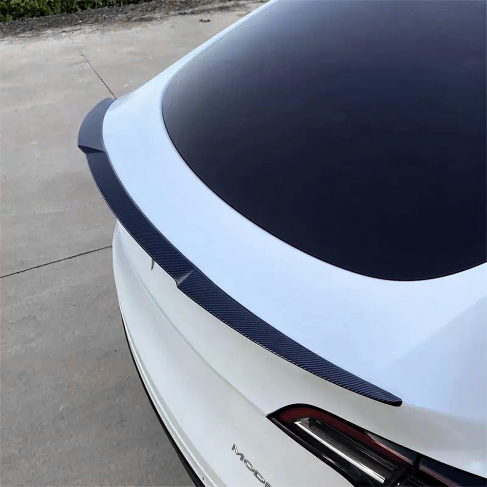 Tesla Modely Rear Tesla Model Y Rear Lip Spoiler 2020–2025 – Sporty Trunk Wing Upgrade ...