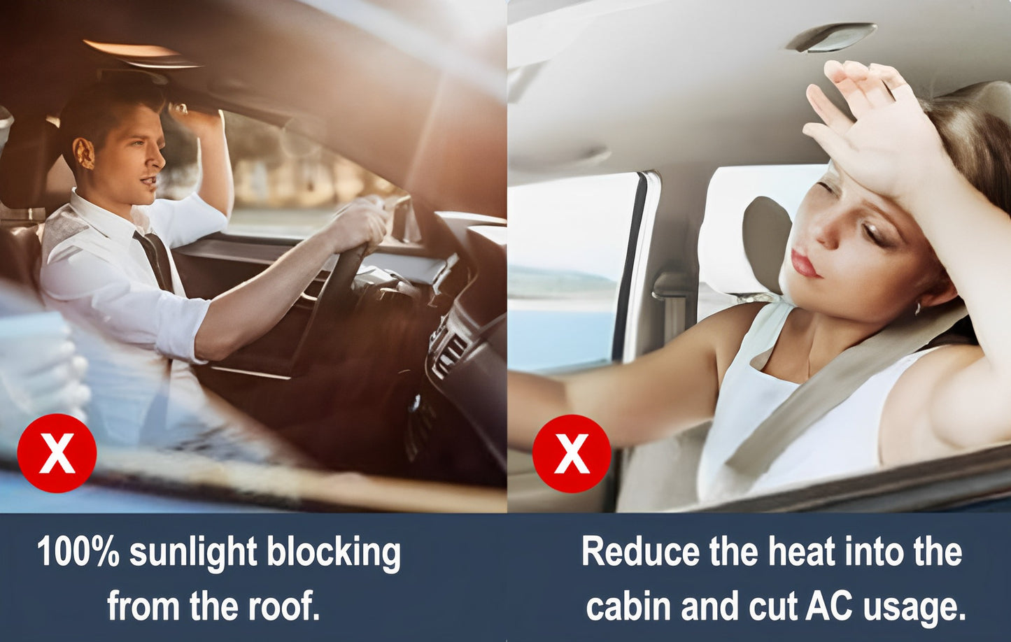 Yeslak Retractable Sunroof Shade for Tesla Model Y/3