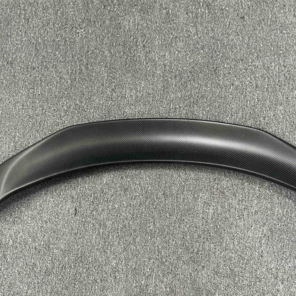 Real Carbon Fiber V-Style Spoiler for Tesla Model 3