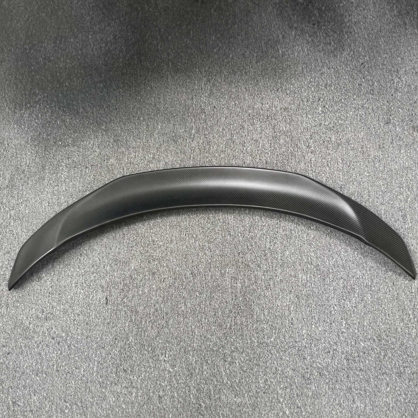 Real Carbon Fiber V-Style Spoiler for Tesla Model 3
