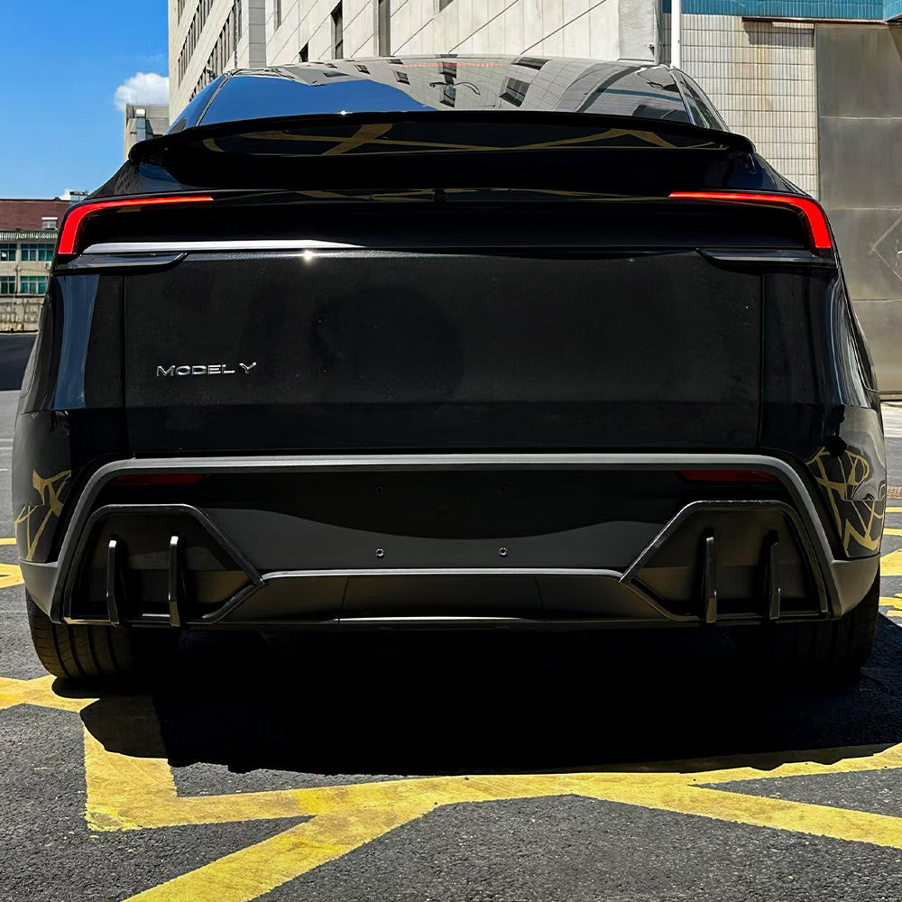 Rear Diffuser for 2026+ Tesla Model Y Juniper – Sporty Aerodynamic ABS ...