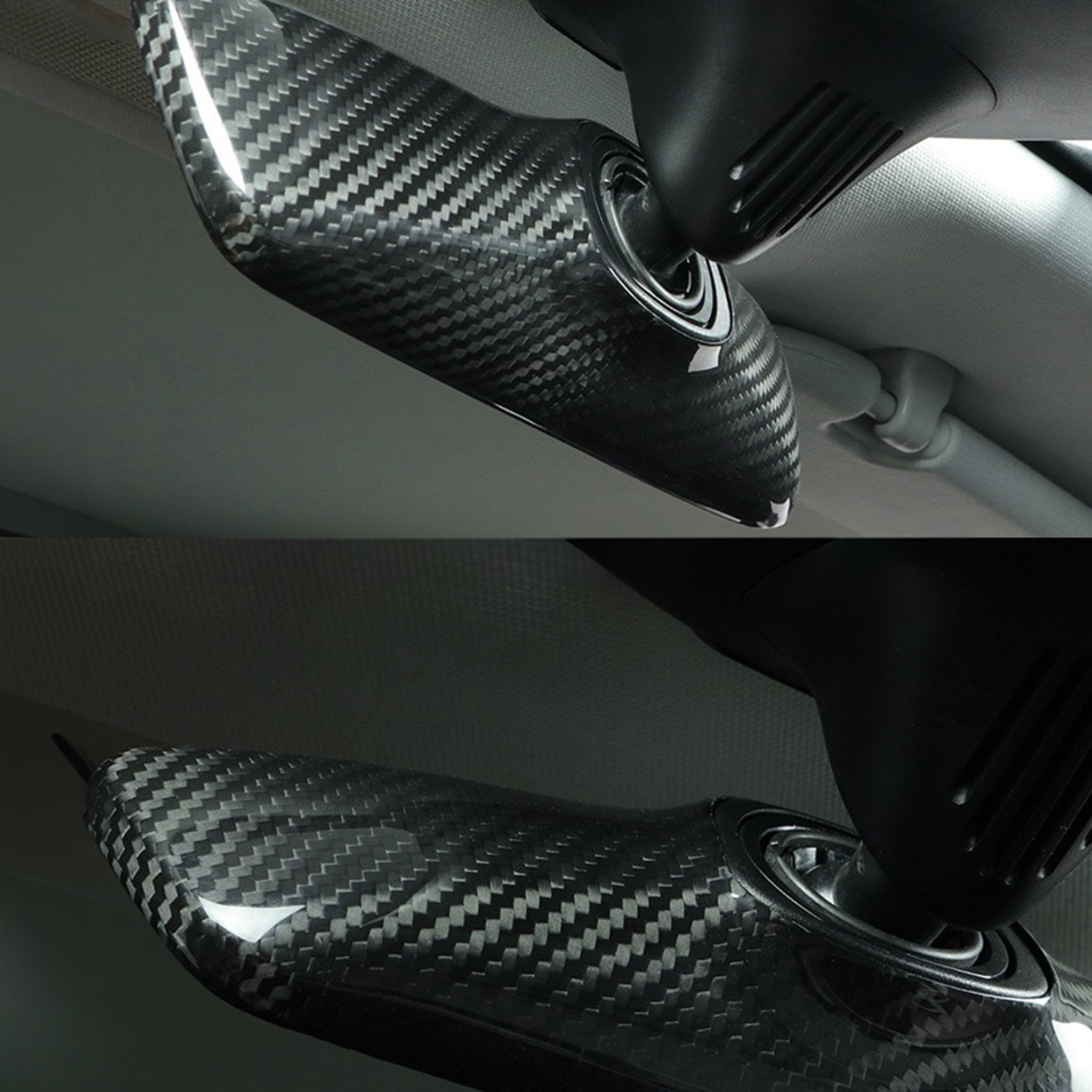 Real Carbon Fiber Rearview Mirror Cover For Tesla Model 3/Y & Model 3 Highland