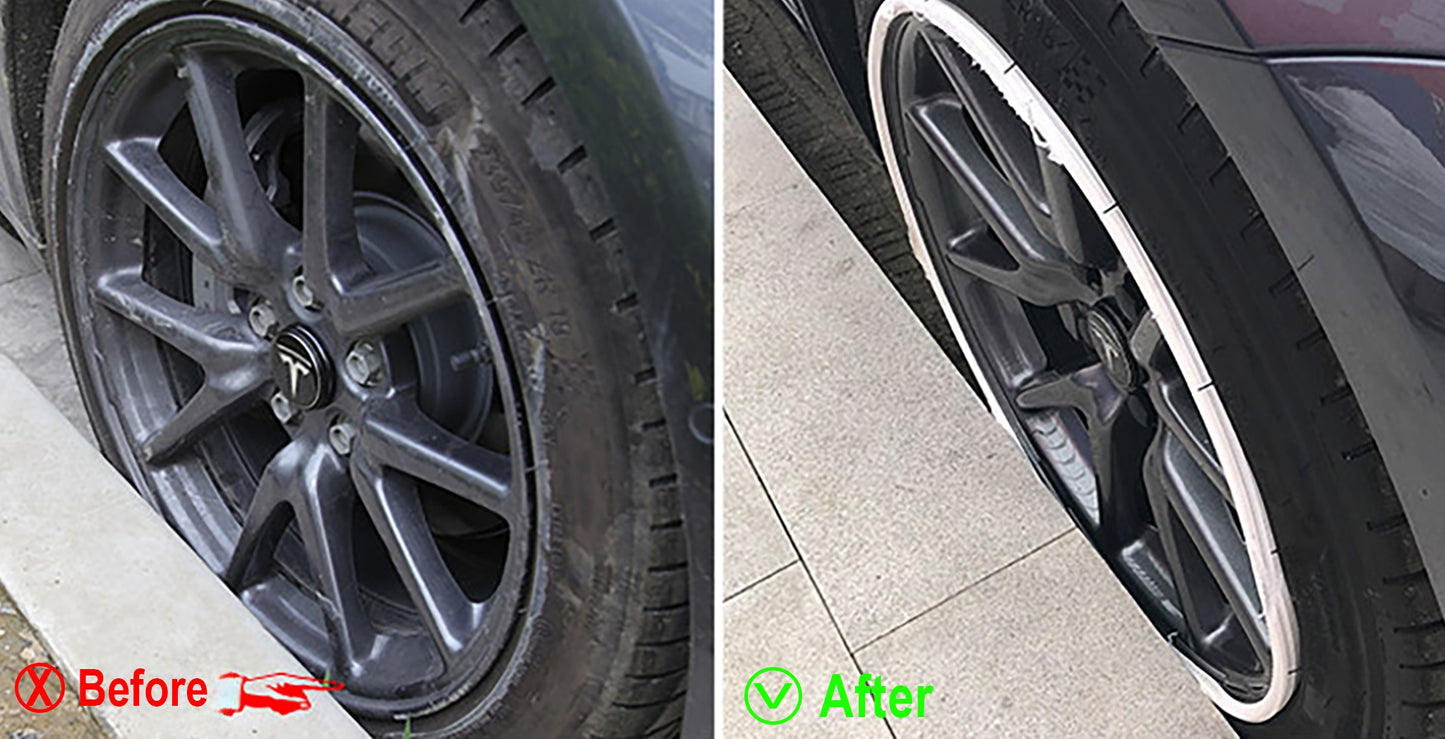 Tesla Wheel Rim Protectors From Curb Rash For Model S3XY