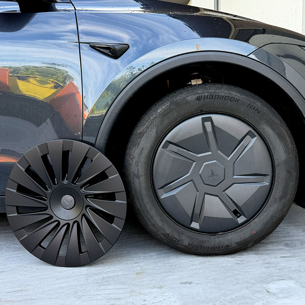 Tesla Induction Style Wheel Covers for Model Y Standard 18