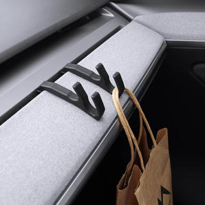 Cintres multifonctions pour Tesla Model 3 et Model Y : support de téléphone et organiseur pour sacs, sacs à dos et porte-monnaie