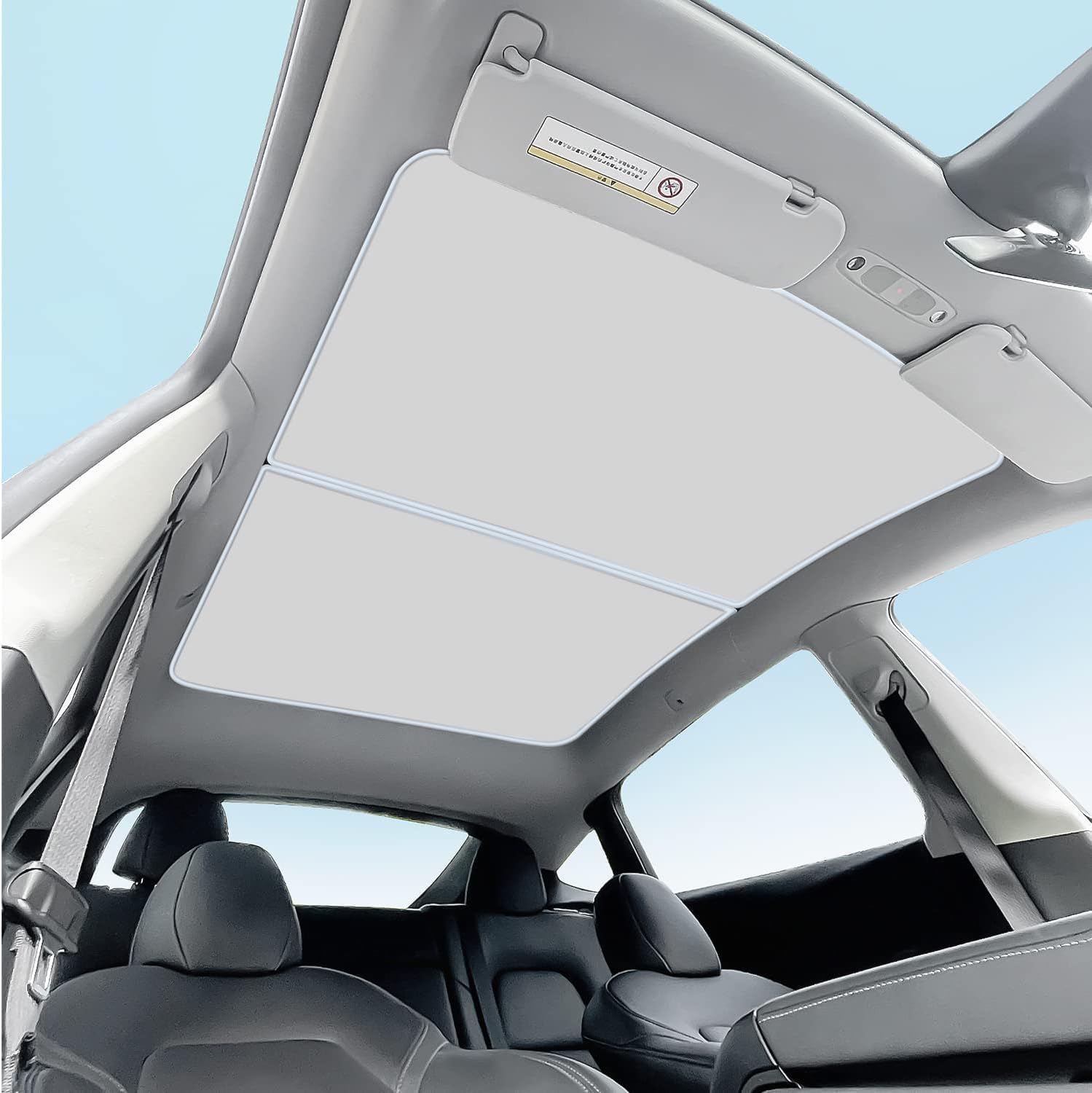 sunroof window 330 easy air sonnensegel Tesla Model 3 & Model Y Sunroof Sunshade – Ultimate Heat & Sun Protect – Yeslak Tesla Accessories
