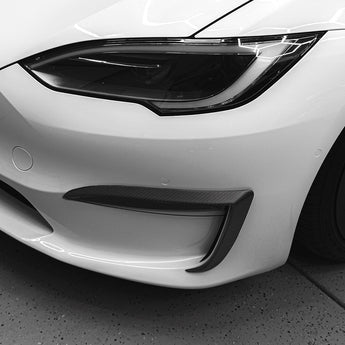 Tesla Model S Carbon Fiber Foglight Trim