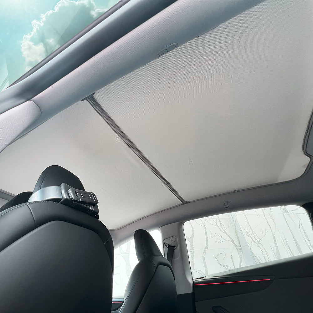 Tesla Model Y Juniper 2025+ Sunroof Sunshade – Ultimate Heat