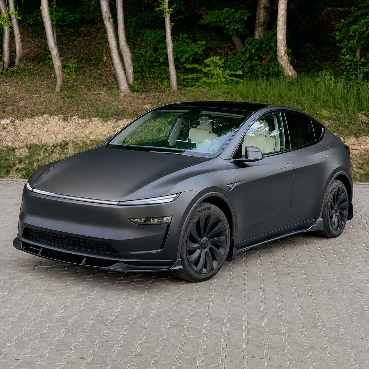 Tesla Model Y Juniper 2026 Aero Front Lip Spoiler – Precision-Fit
