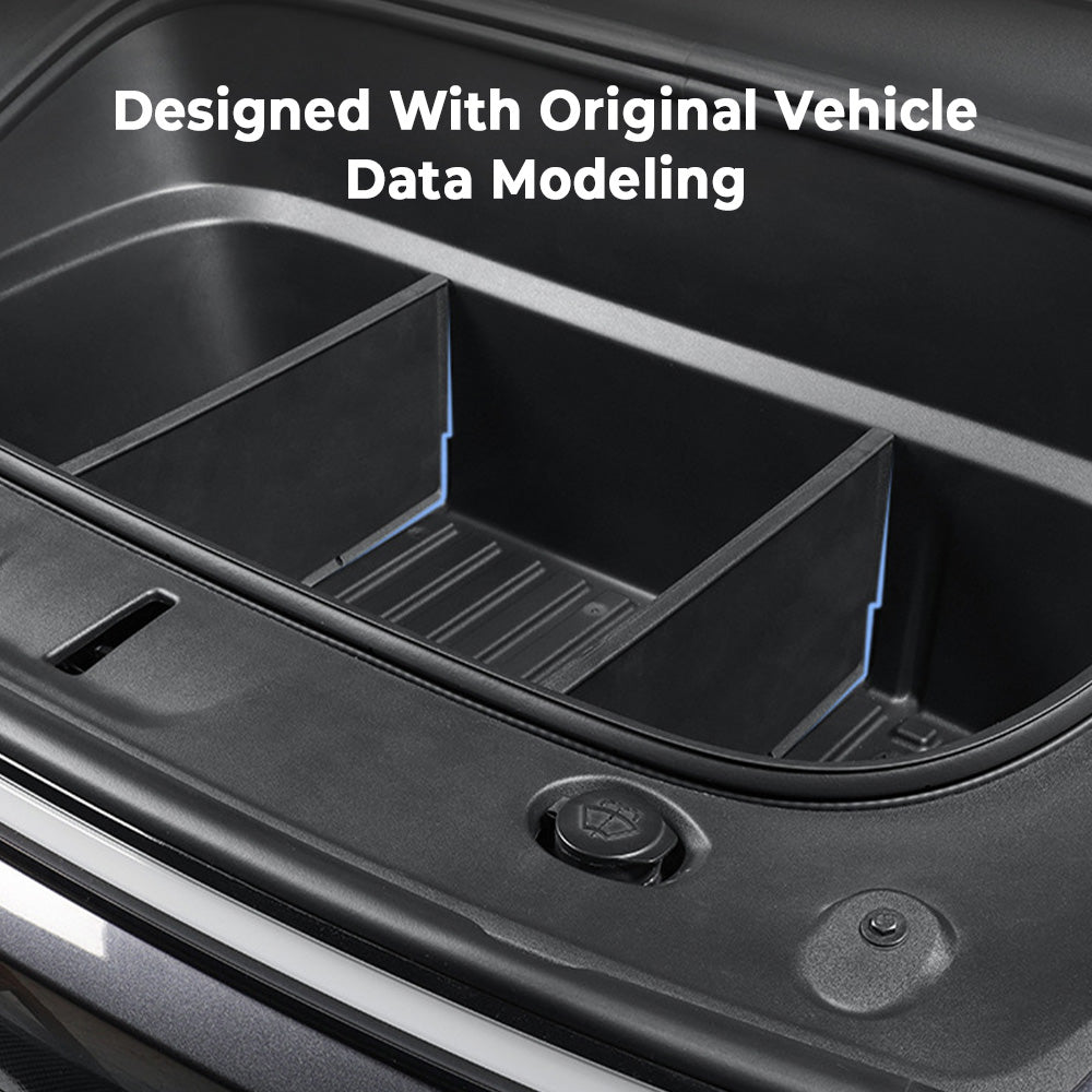 Tesla Storage Rack Tesla Model Y Juniper Front Trunk Organizer (2026+) Waterproof Storage ...