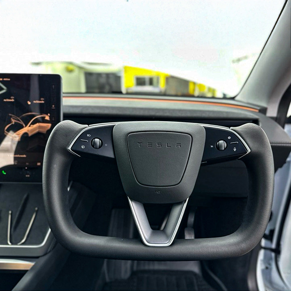 Tesla Model Y Juniper Yoke Steering Wheel (2025+) | Heated Leather ...