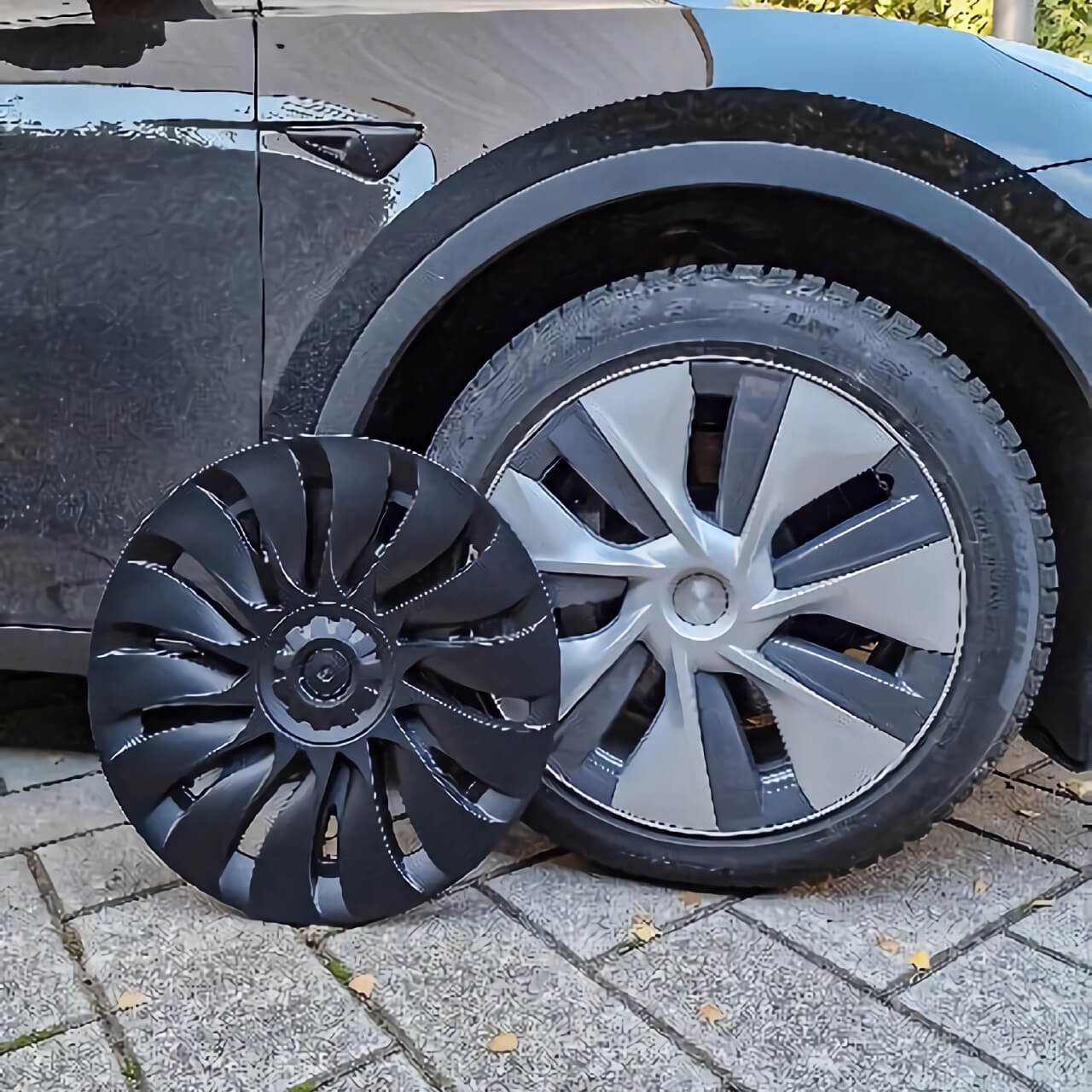 Tesla Model Y wheel covers uberturbine wheel covers