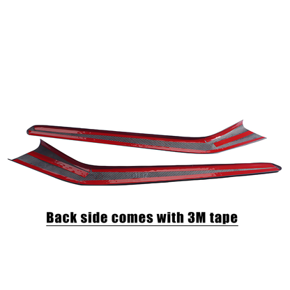 Carbon Fiber Center Console Side Trim Wrap For Tesla Model 3&Y