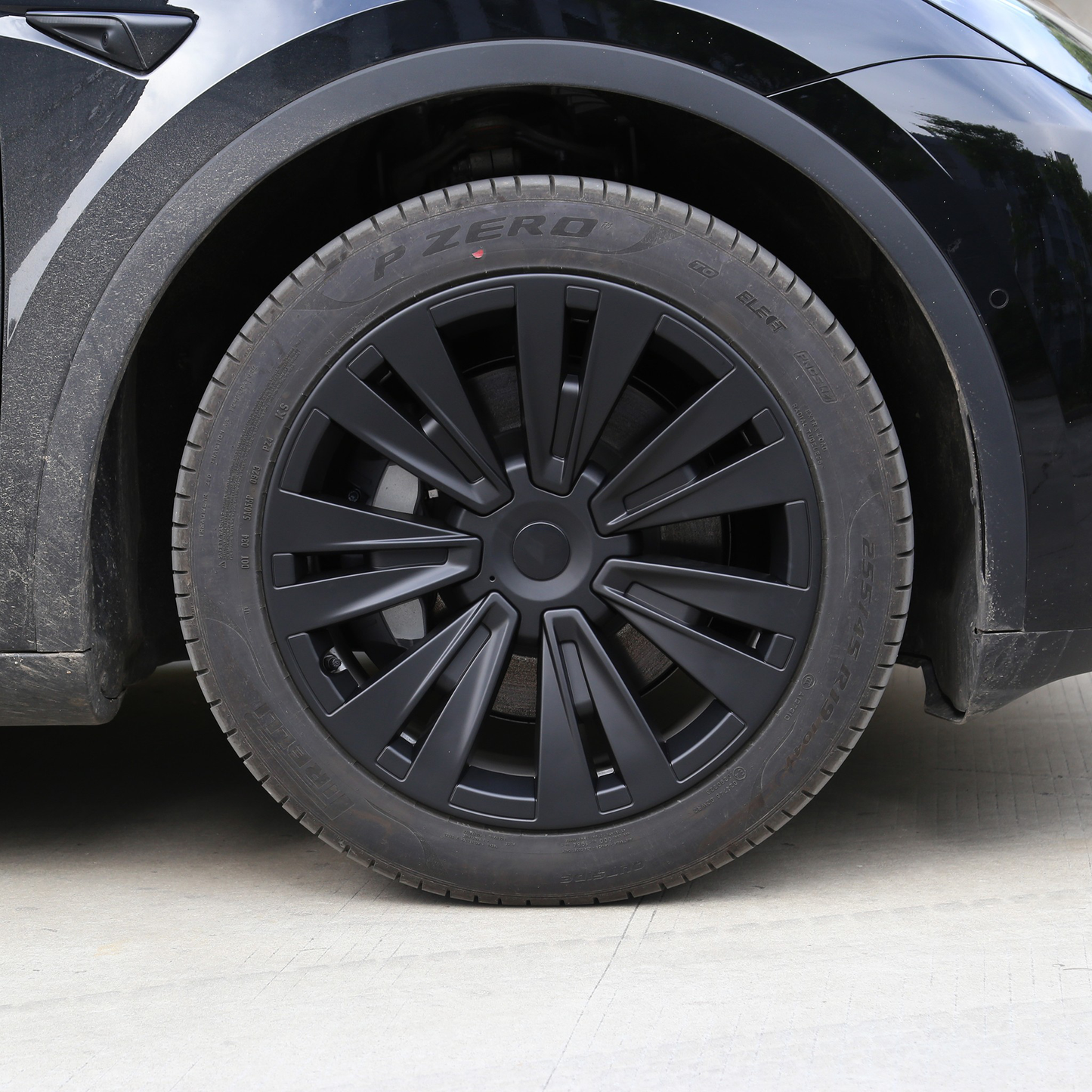 Model X Style Turbine Wheel Covers For Tesla Model Y 19'' Gemini Wheels