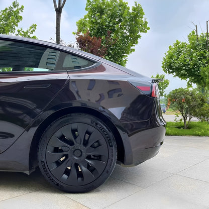 Uberturbine Style Hubcaps For Tesla Model 3 18'' Aero Wheels