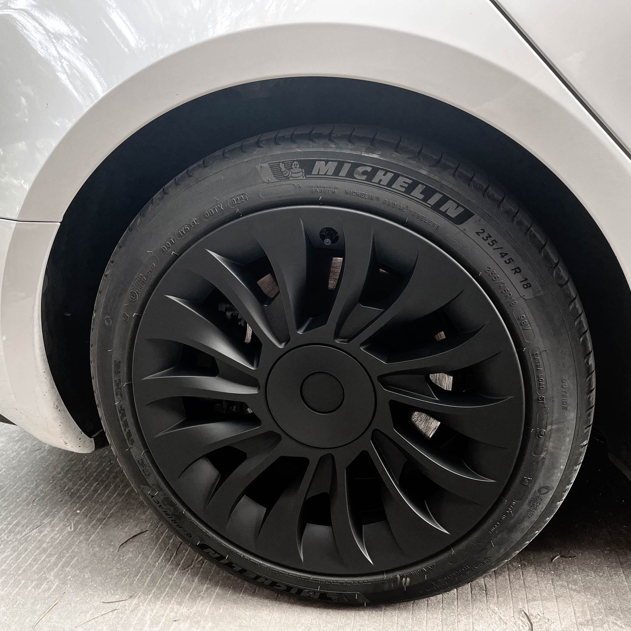 Custom Rims Covered Model Y Uberturbine Wheel Covers for Tesla Model Y 19'' Gemini Wheels ...