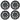 Uberturbine Wheel Cover for Tesla 2024 New Model 3 Highland 18’’ Photon Wheels - 4PCS Turbine Center