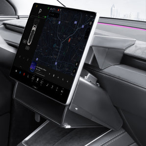 Organisateur de rangement sous écran pour Tesla Model 3 2024-2026 et Model Y Juniper 2026