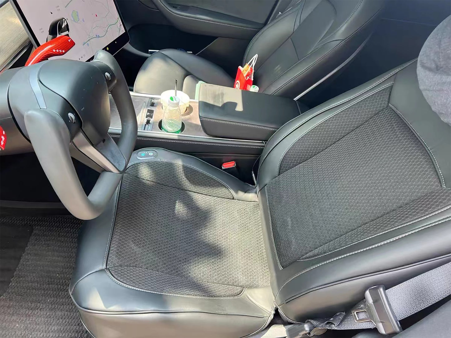 Ventilated Cooling Seat Cushion for Tesla Model 3/Y