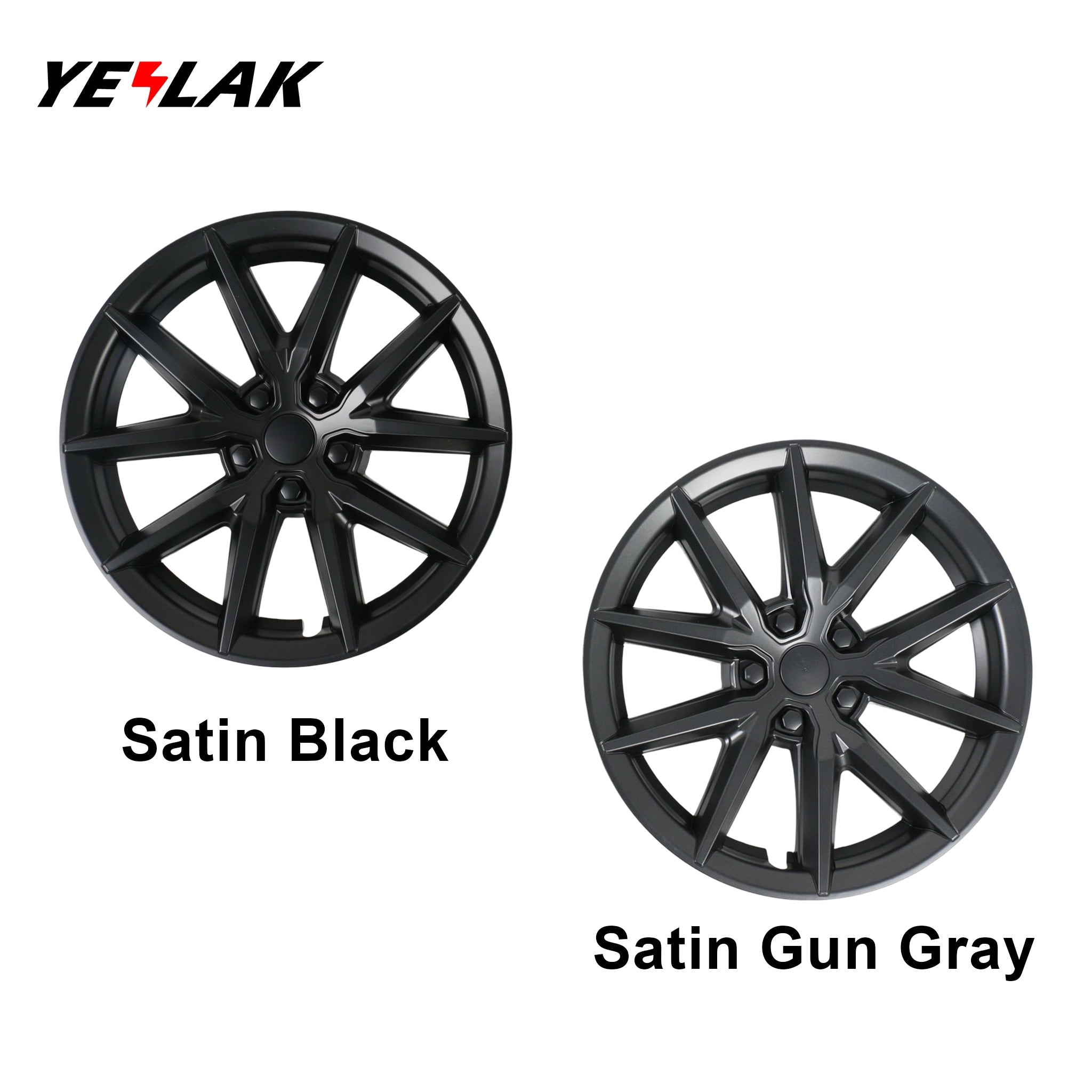 1 Pcs Wheel Cover Replacement for Tesla Model 3 18'' Aero Wheels (single replacement)