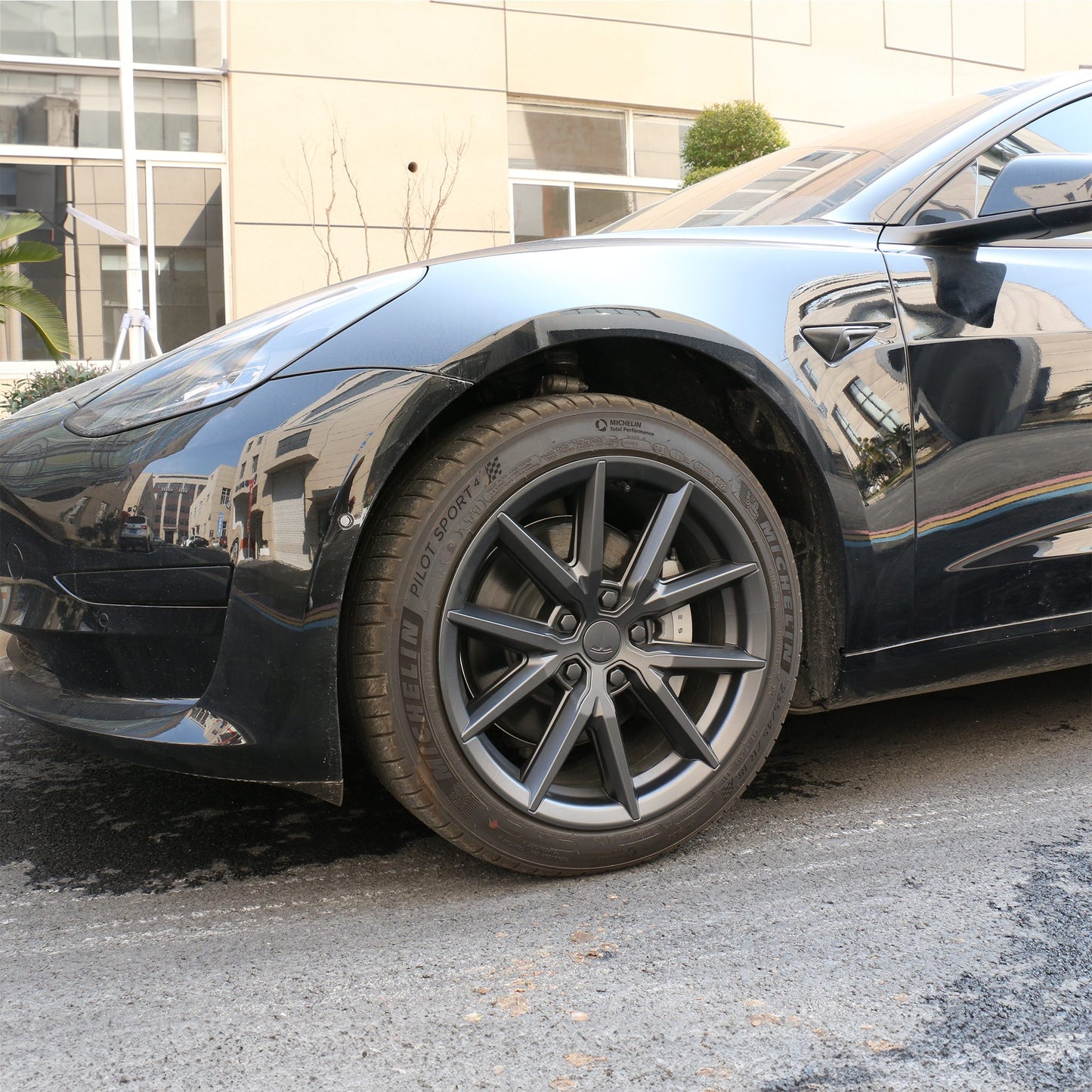Wheel Cover Replacement for Tesla Model 3 18'' Aero Wheels