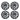 Wheel Covers for 2026 Tesla Model 3 Standard 18 Inch Prismata Wheels | Uberturbine Style