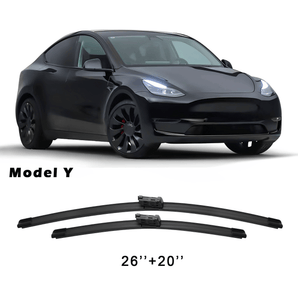 2 Wipers Factory Replacement for Tesla Model 3 & Model Y – Streak-Free Windshield Blades