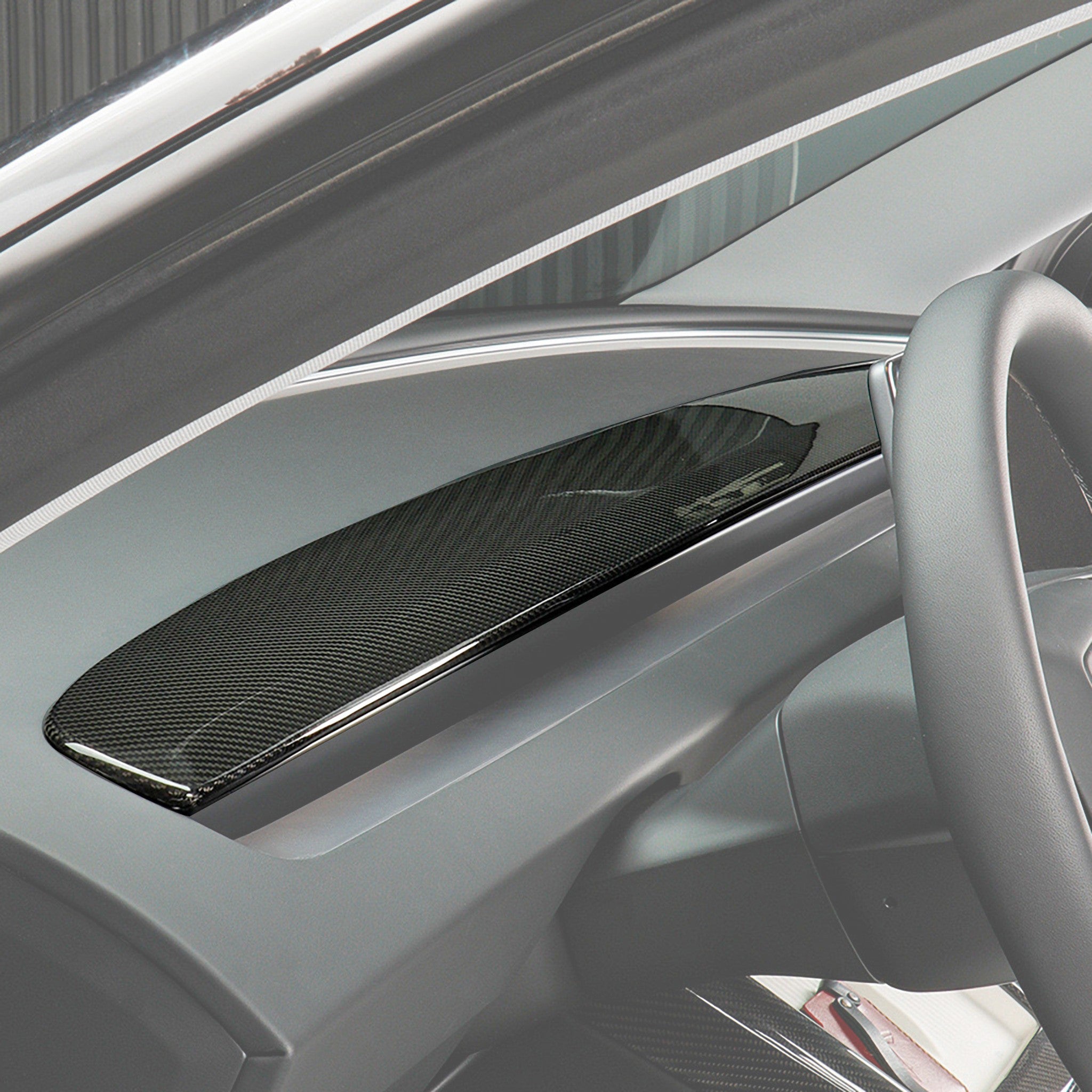 Dry Carbon Fiber Interior Kit for 2024+ Tesla Model 3 – 33 PCS – Yeslak