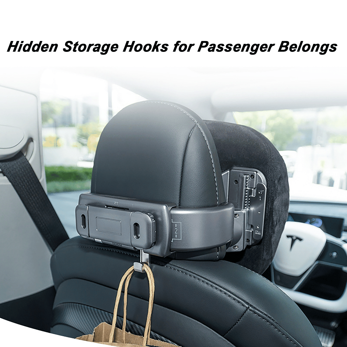 Yeslak Multifunctional & Adjustable Headrest Pillow For Tesla