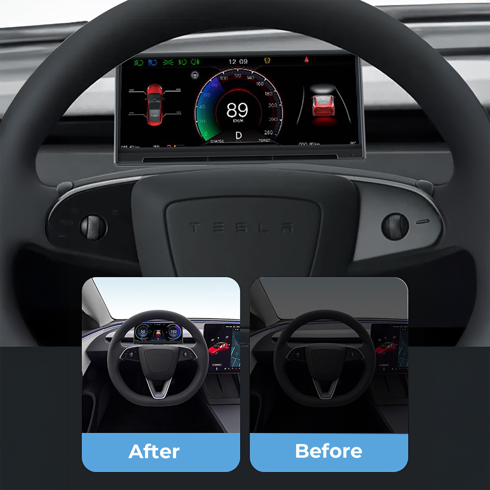 Tesla Instrument Tesla Model 3/Y 8.9