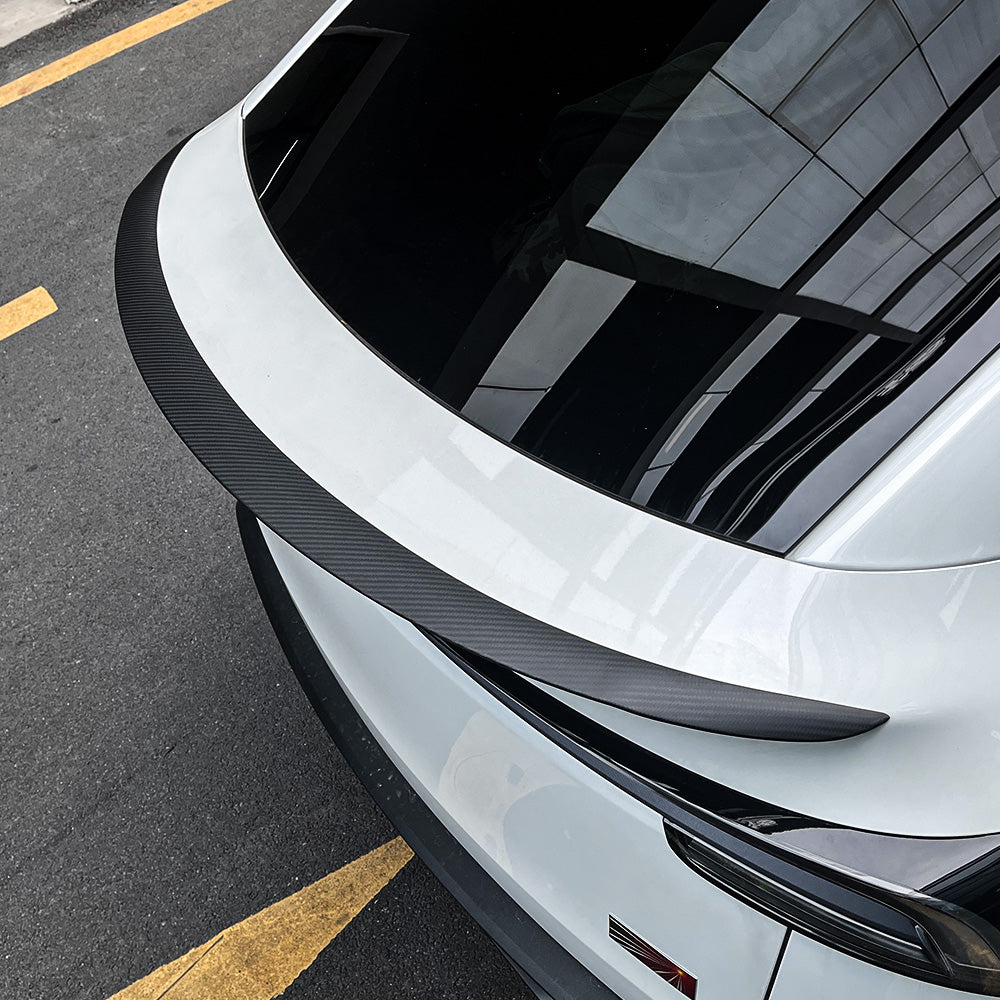Carbon Fiber Spoiler for Tesla Model Y Juniper 2025+ Matte Gloss Finish ...