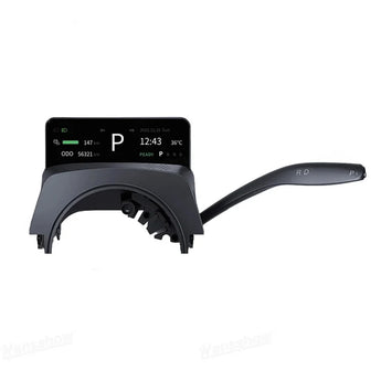 Yeslak Smart Gear Shift & LCD Display Kit for 2026+ Model Y Juniper & 2024+ Model 3 Highland